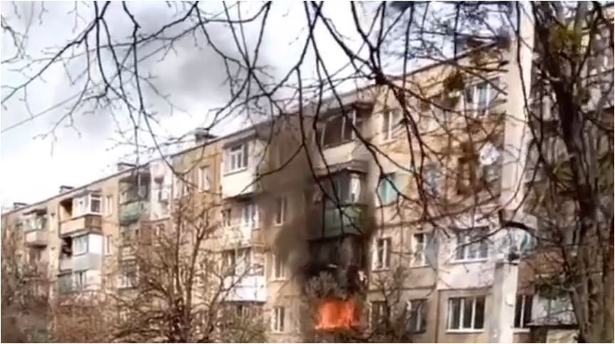 У Харкові на Салтівці сталася пожежа