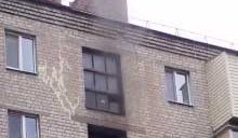 Произошел пожар на улице Литературной (видео)