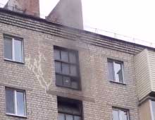 Произошел пожар на улице Литературной (видео)