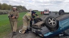 На харьковской трассе в ДТП погиб водитель, пострадали трое пассажиров (фото)