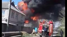 В Мерефе пожар уничтожил жилой дом