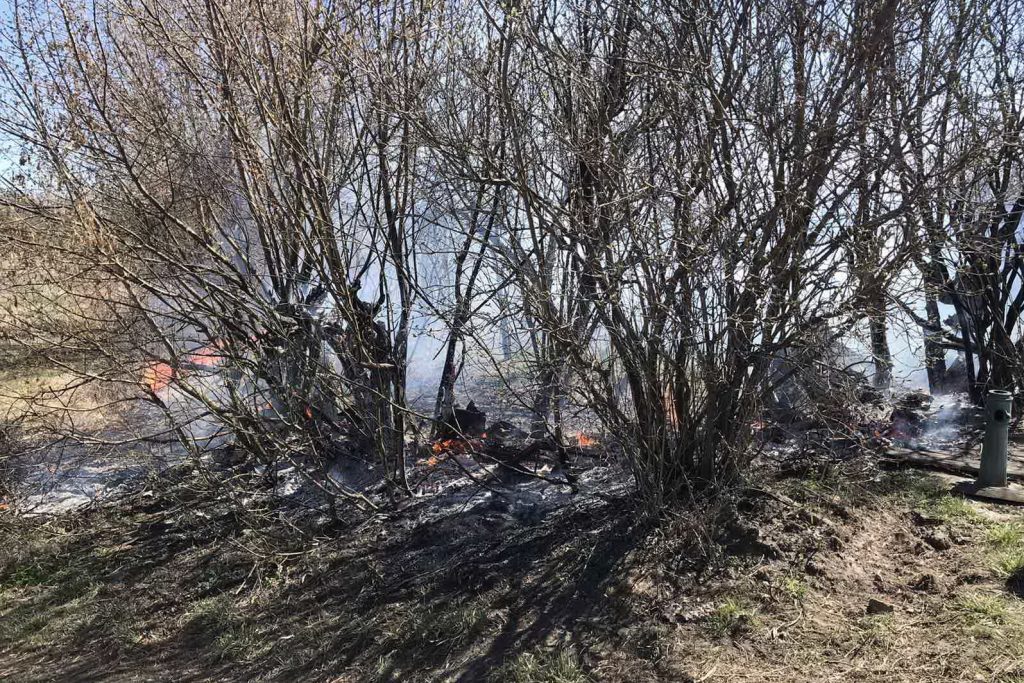 На Харьковщине продолжаются пожары, возникающие из-за несознательности граждан