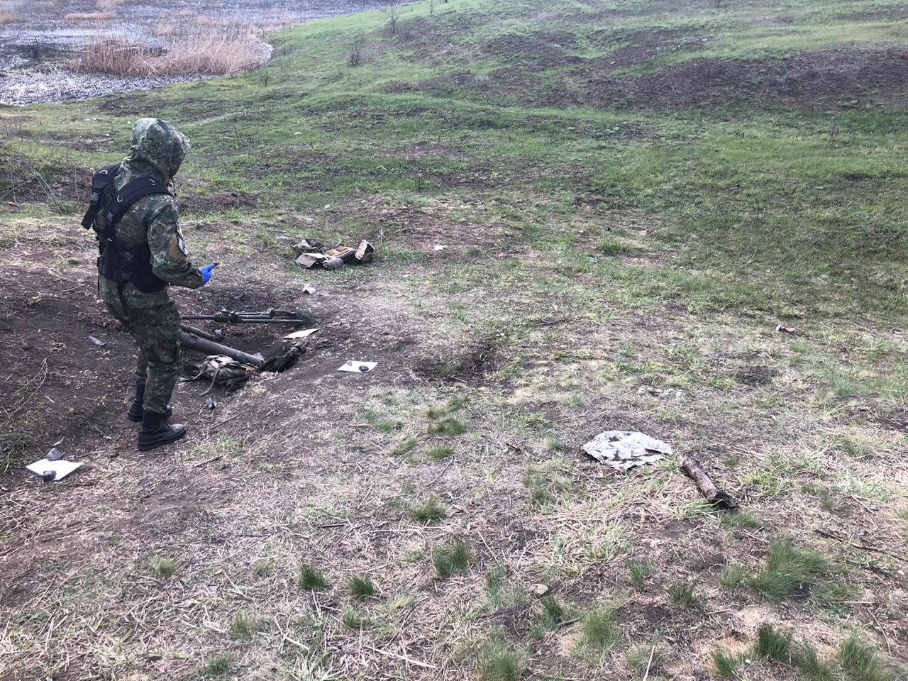 Взрыв миномета прокуратура расследует как «нарушение правил обращения с оружием» (фото)