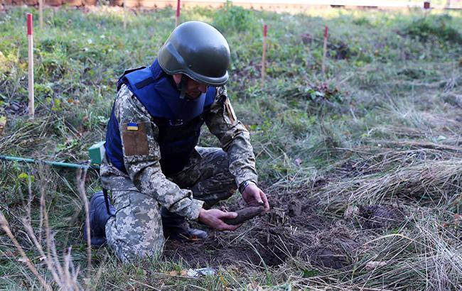 На Харьковщине за сутки разминировали мины, артснаряды и ручную гранату