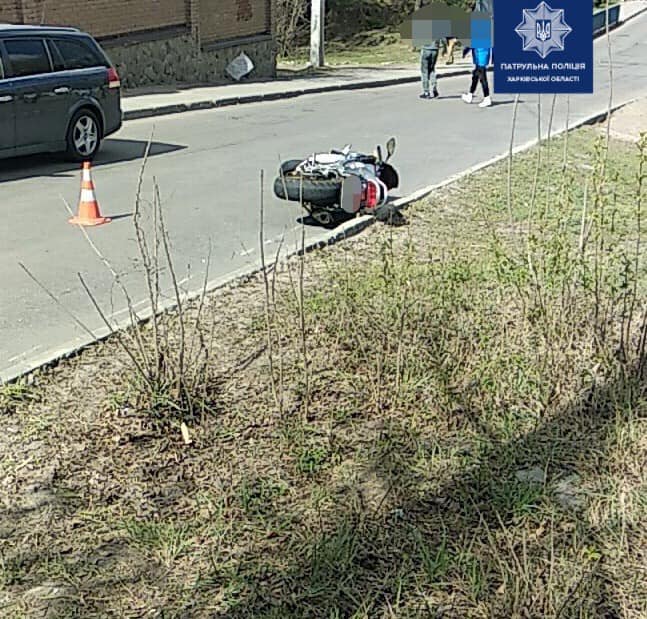В Харькове столкнулись ВАЗ 2109 и Honda (фото)