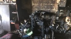 На Харьковщине в сгоревшем доме найдено тело человека (фото)