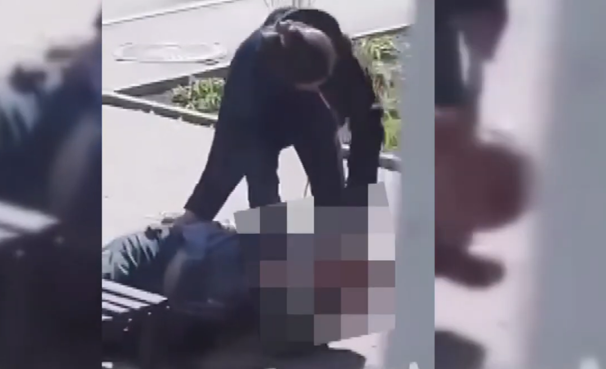 У Харкові жінка встромила ніж у голову чоловіка (відео)