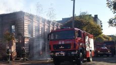 Причина пожара в заброшенном здании на Конторской — поджог (фото)