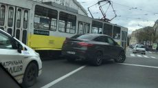 На площади Конституции случилось ДТП (фото)