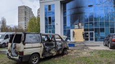 Подробности возгорания микроавтобуса на Алексеевке (фото, видео)