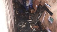 В Харькове произошел пожар в девятиэтажке (фото)