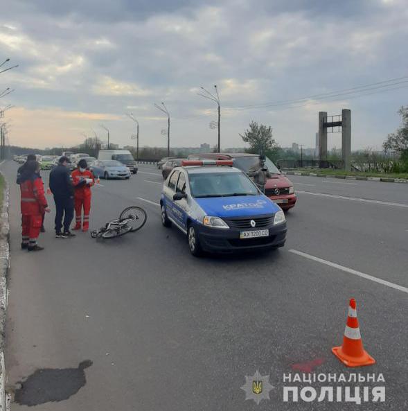 В полиции сообщили подробности аварии, в которой пострадал велосипедист