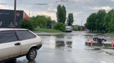 В Харькове сбит мотоциклист (фото)