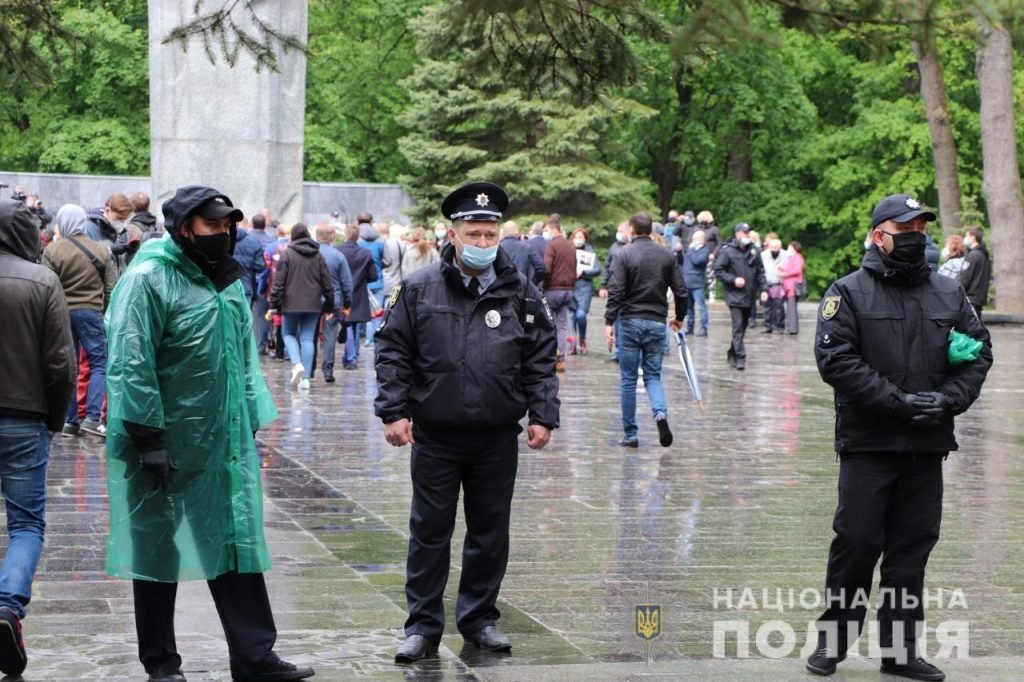 Полиция отчиталась о ситуации на Харьковщине во время мероприятий по случаю Дня Победы