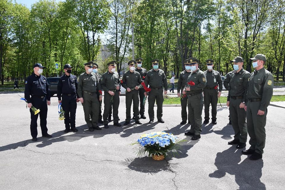 Харьковские пограничники почтили память погибших побратимов
