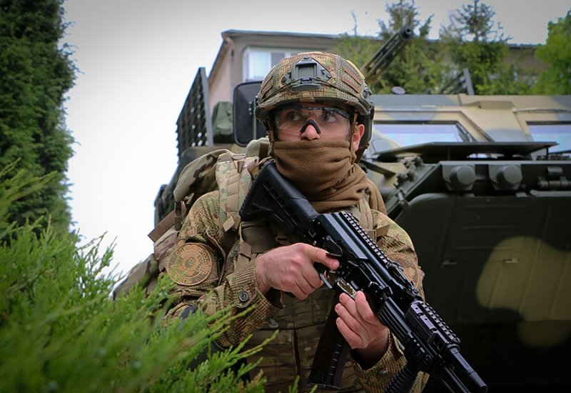 В Харькове проверили подготовку спецназначенцев Нагвардии
