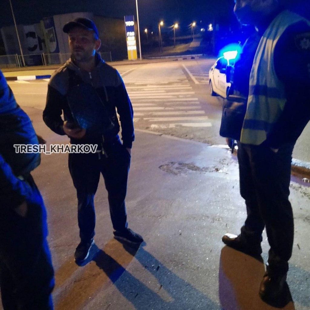 В Харькове патрульные гонялись за пьяным водителем (видео)
