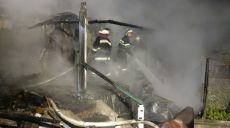 Из-за пожара в Харьковской области погиб человек (фото)