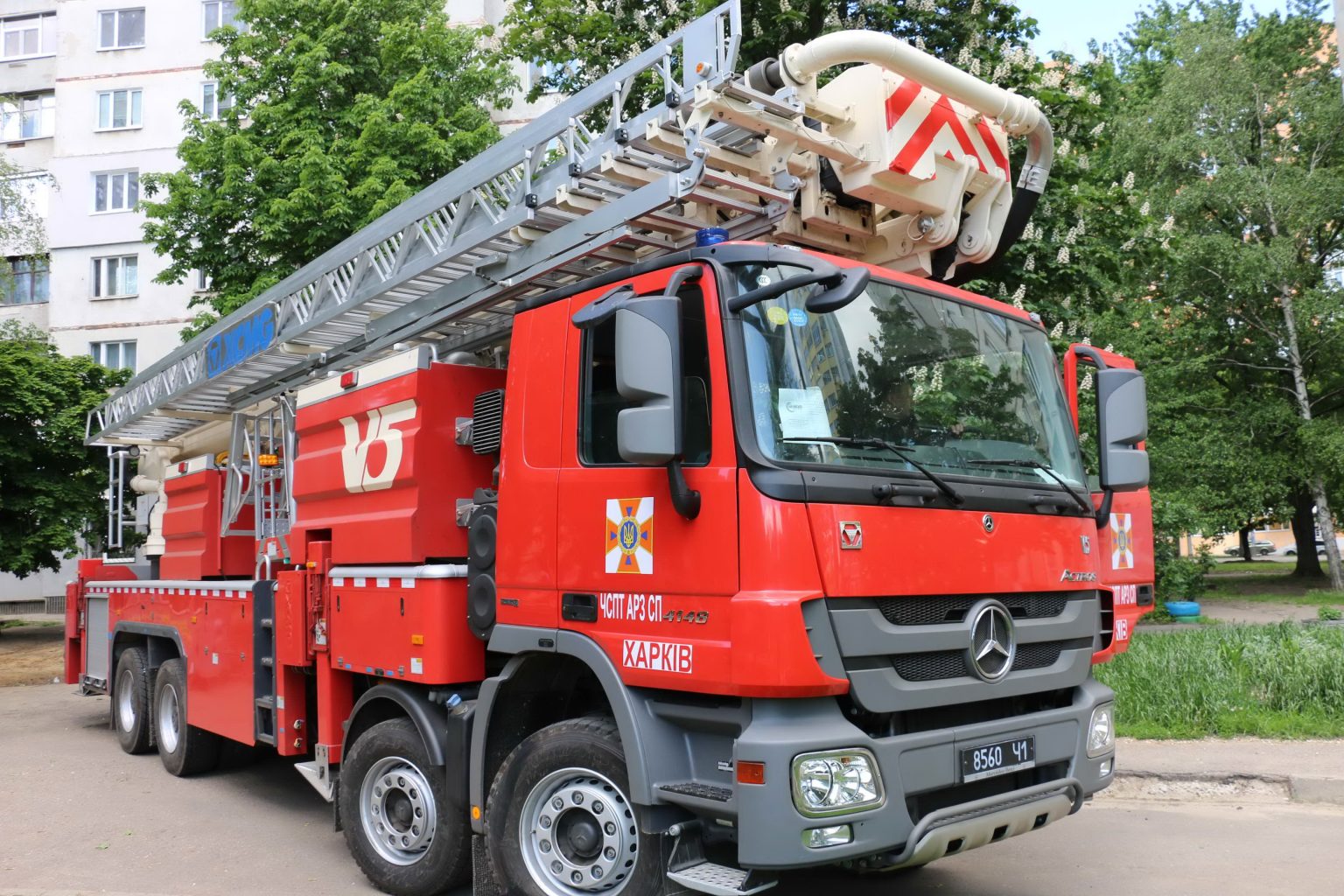 Спасатели Харьковского гарнизона ГСЧС тестируют новое оборудование (фото)