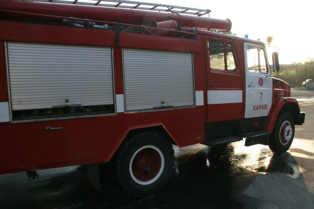 На Харьковщине произошел пожар в многоэтажке