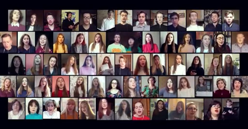 Студенти трьох харківських вишів виконали арію з «Набукко» онлайн (відео)
