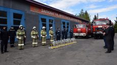У Куп’янську рятувальникам передали взуття для ліквідації пожеж (фото)