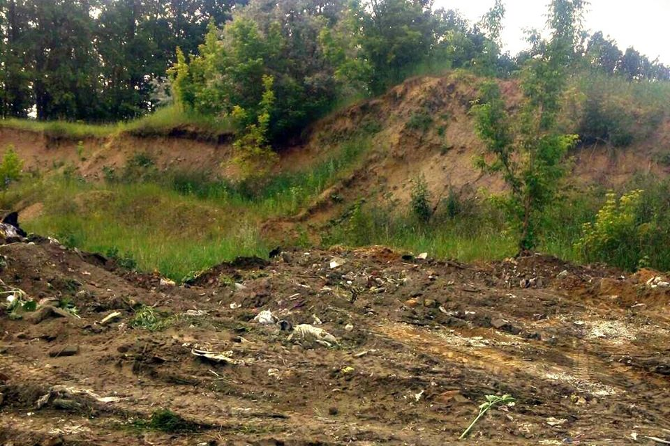 На Харківщині ліквідували несанкціоноване сміттєзвалище (фото)