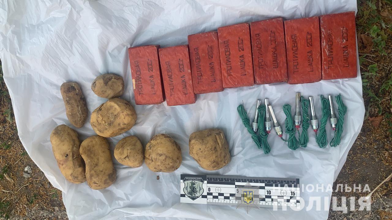 Бывший военный задержан в Харькове при попытке продать взрывчатку (фото)