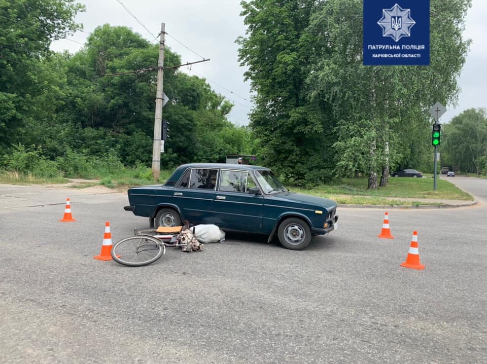 На Московском проспекте сбит велосипедист (фото)