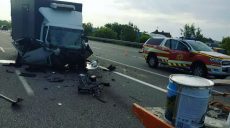 Погибшего водителя деблокировали из покореженного в ДТП автомобиля (фото)