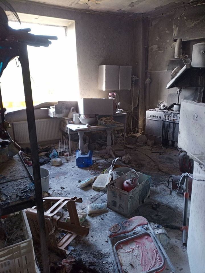 В Харькове в квартире взорвался газовый баллон (фото)