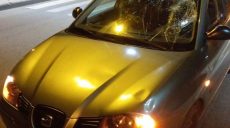 В Харькове водитель Seat Cordoba сбил на переходе двух пешеходов