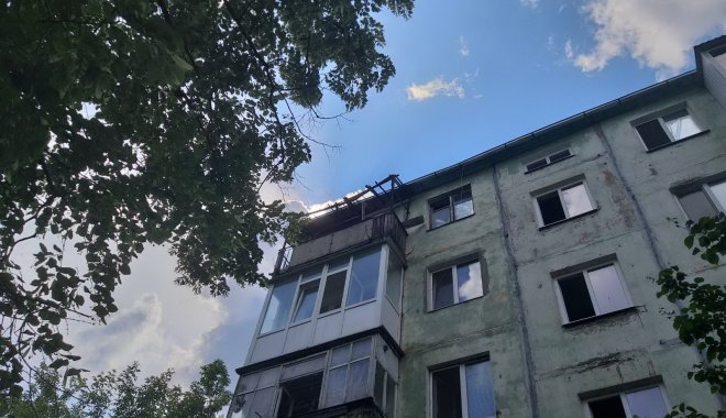 Семилетнего мальчика достали из горящей квартиры в Харькове