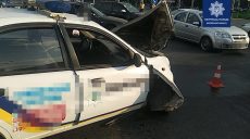 В Харькове в ДТП с участием полицейского автомобиля пострадал ребенок (фото)