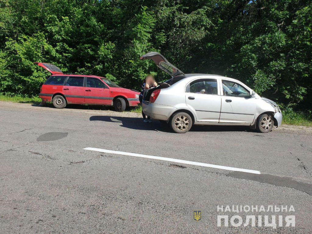 На Харьковщине два автомобиля насмерть сбили пешехода (фото)