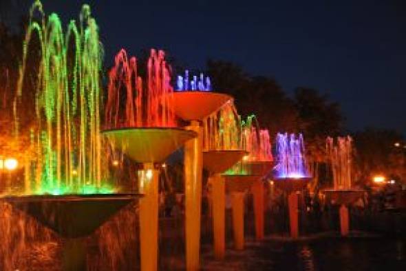 В Харькове разберут фонтан около Дворца спорта