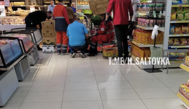 В одном из супермаркетов Харькова умерла женщина