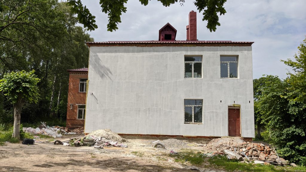 В Люботине проходит реконструкция детского сада: «Большая стройка»