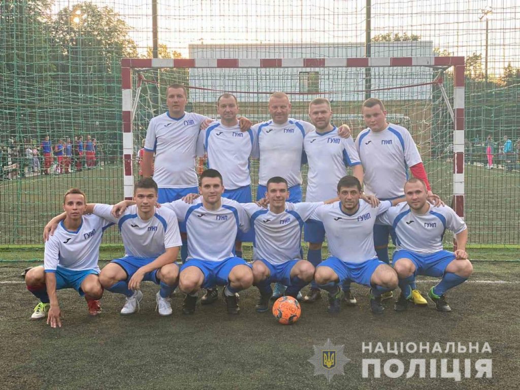 Харьковская полиция победила в футбольном турнире