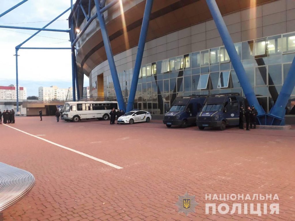 Футбольный матч в Харькове прошел без грубых правонарушений