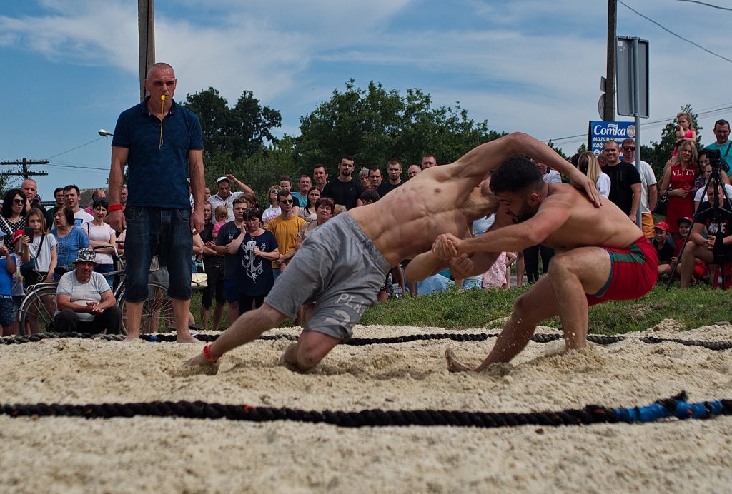 В Харьковской области прошел турнир по пляжной борьбе (фото)