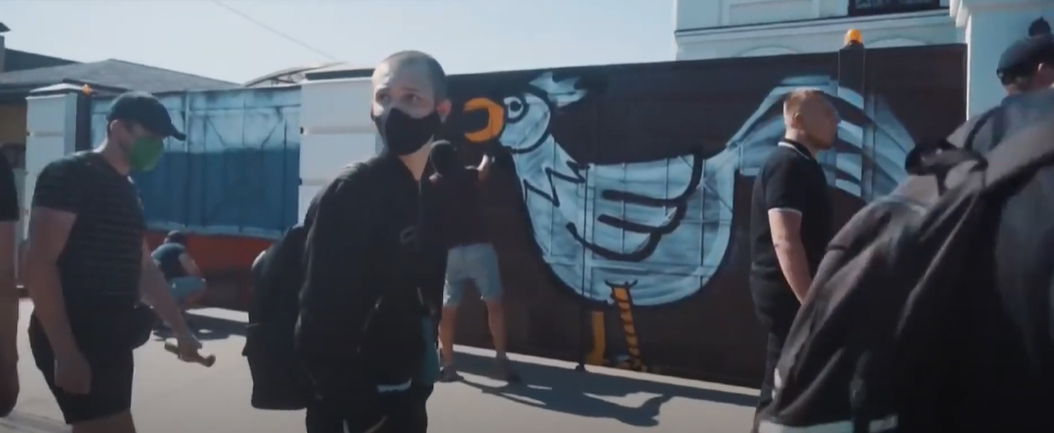 Після сутичок між «Нацкорпусом» та «шарійцями» до лікарні звернулися троє чоловіків — Забашта (відео)