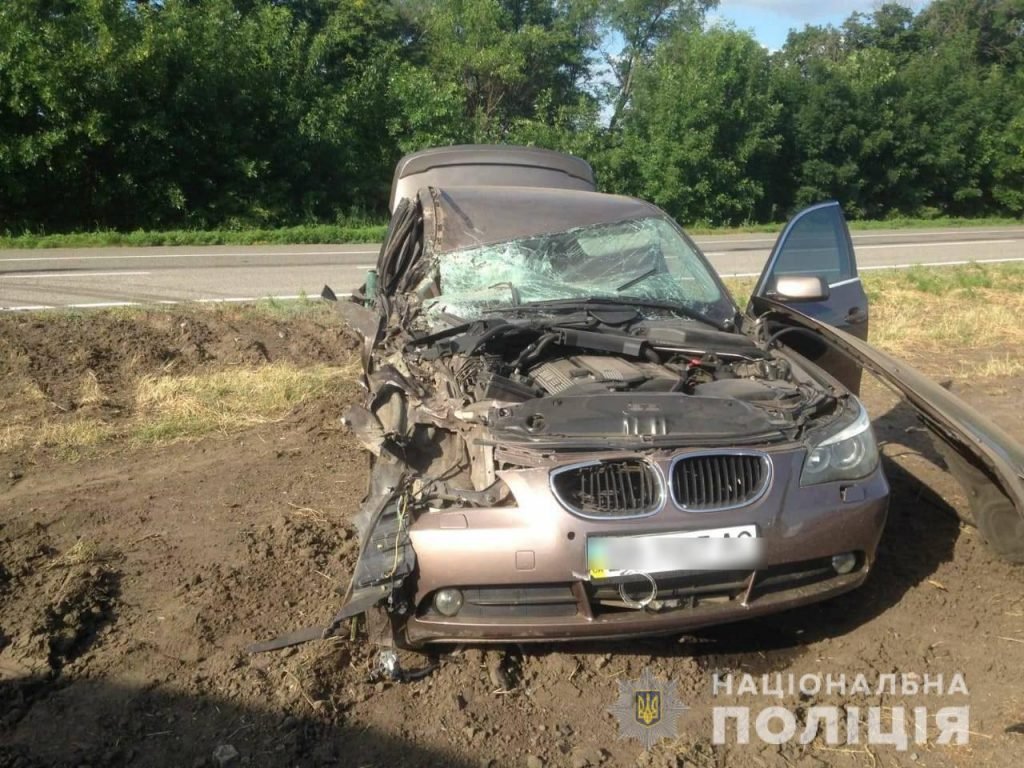 У поселка Рогань в Харьковской области произошла авария (фото)