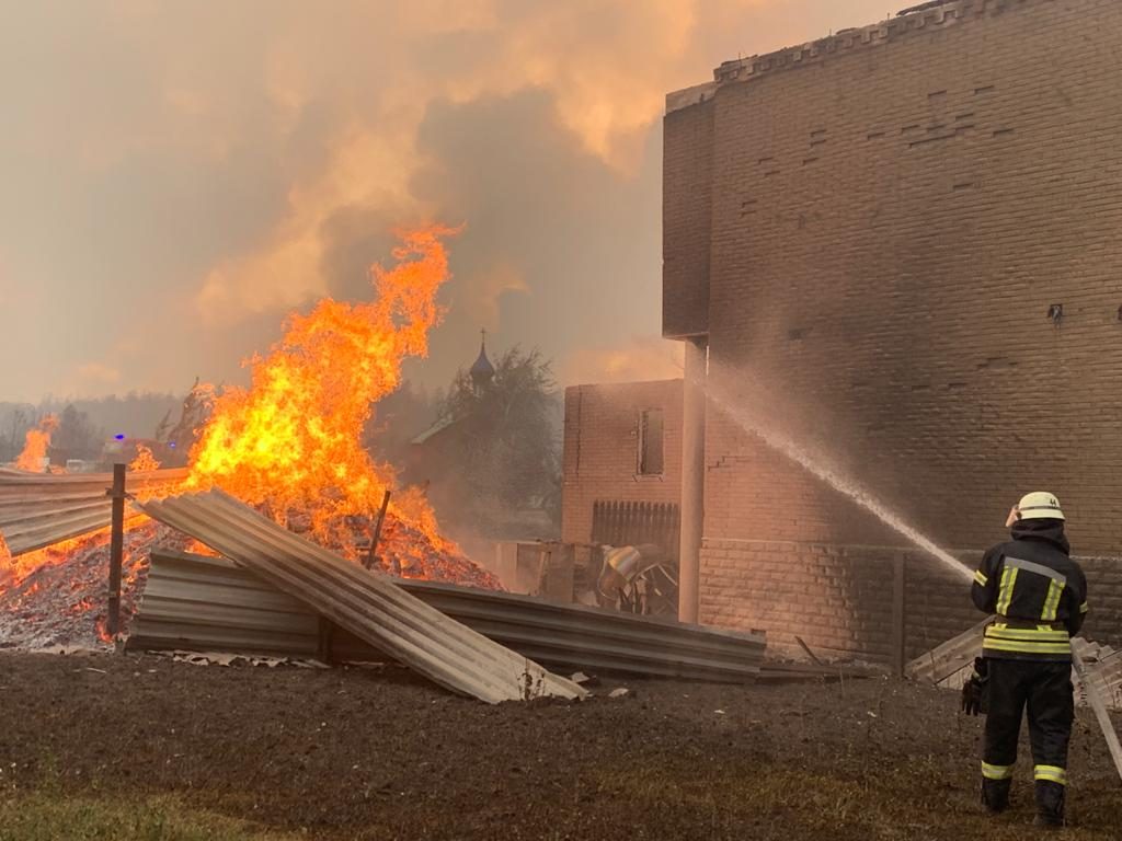 Харьковские спасатели выехали ликвидировать пожары на Луганщине