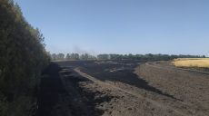 Спасатели Харьковщины потушили пожар еще на одном поле (фото)