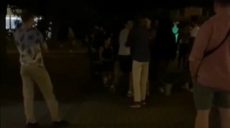 Подростки разгромили парк возле Земельного банка в Харькове (видео)