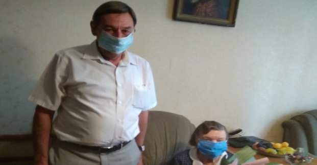В Харькове женщина отметила 100-летний юбилей