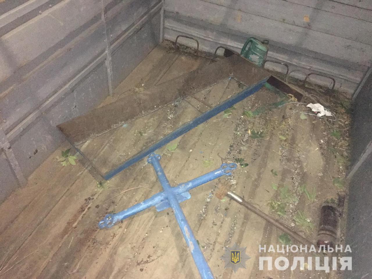 Полицейские задержали кладбищенских воров (фото)