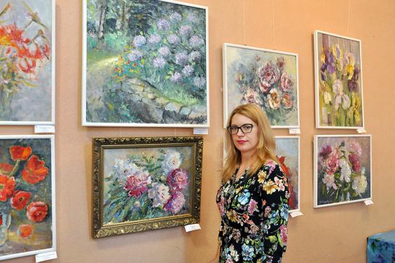 Харьковчане смогут встретиться с автором выставки «Вальс цветов»