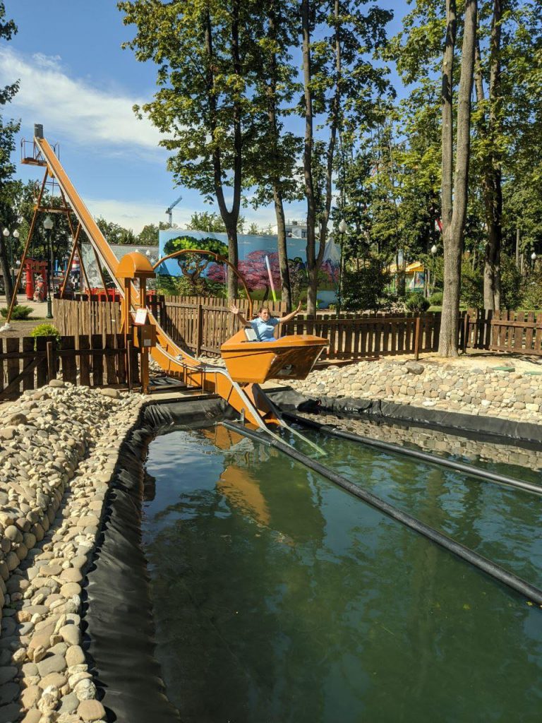«Летючий човен»: стало відомо, яким буде новий водний атракціон у парку Горького